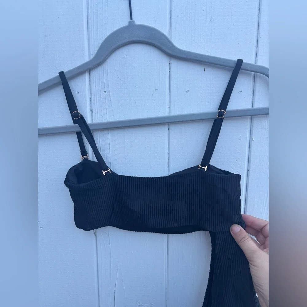 Frankie’s Bikini Side Cut Out One Piece Small
